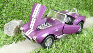 Model Autíčka Sunnyside Shelby Cobra 427 S/C 1:34 (SS 5710) - natahovací