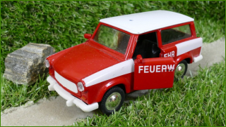 Model Autíčka Trabant 601-S - bez majáčku, natahovací