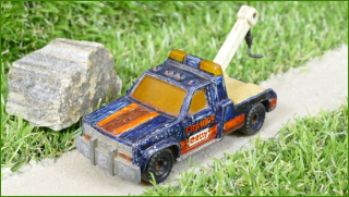 Autíčko Matchbox GMC Wrecker - nabarvený
