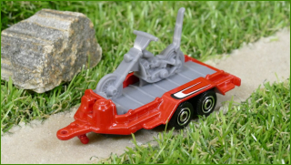 Autíčko Matchbox MBX Cycle Trailer