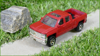 Autíčko Matchbox 2014 Chevy Silverado