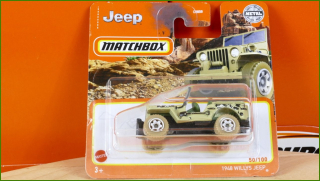 Matchbox Autíčko 1948 Willys Jeep
