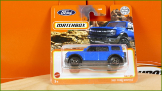 Matchbox Autíčko 2021 Ford Bronco
