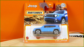 Matchbox Autíčko ´19 Jeep Renegade