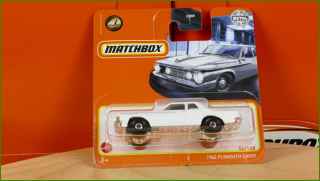 Matchbox Autíčko 1962 Plymouth Savoy