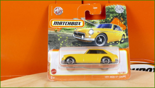 Matchbox Autíčko 1971 MGB GT Coupe