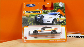 Matchbox Autíčko Ford Police Interceptor