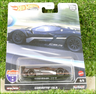 Angličák Model Autíčka Hot Wheels Corvette C8.R (REAL RIDERS)