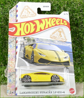 Angličák Model Autíčka Hot Wheels Lamborghini Huracán LP 610-4