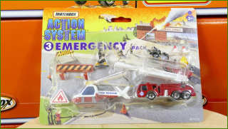Matchbox Set Action System Emergency - Otevřený a Zalepený