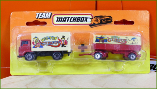Matchbox Team Autíčko Big Top Circus - Otevřený