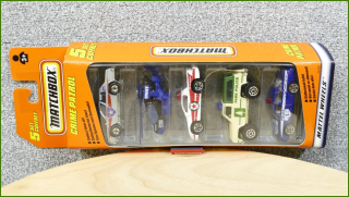 Matchbox 5 Pack Set - Crime Patrol