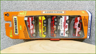 Matchbox 5 Pack Set - Fire