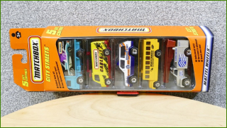 Matchbox 5 Pack Set - City Streets