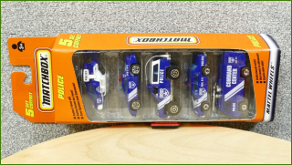 Matchbox 5 Pack Set - Police