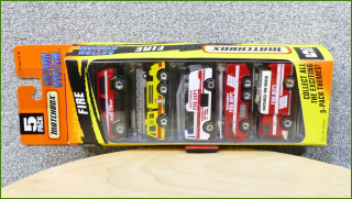 Matchbox 5 Pack Set - Fire