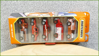 Matchbox 5 Pack Set - MBX Fire Rescue