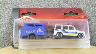 Kovový Model Autíčko Majorette Trailer