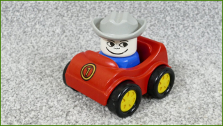 Lego Duplo autíčko s figurkou