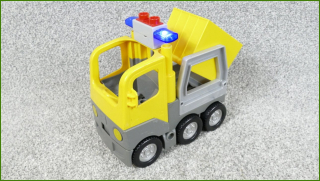 Lego Duplo nákladní auto s funkčním majáčkem
