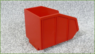 Lego® Duplo® Korba pro Nákladní a Jiná Auta (Úzký Červený)