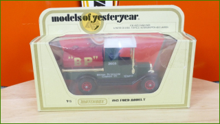 Matchbox Autíčko Models Of Yesteryear - Y-12 - 1912 Ford Model T - British Petroleum