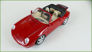 Kovový Model Bburago 1:18 - Porsche Carrera 911 (1993)