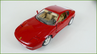 Kovový Model Bburago 1:18 - Ferrari 456 GT (1992) - Viz Popis