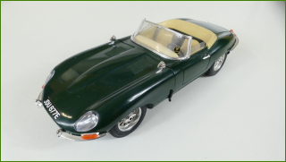 Kovový Model Bburago 1:18 - Jaguar "E" (1961) - Viz Popis