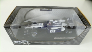 Model Formule Hot Wheels 1:18 - Williams F1 FW24 - Juan Pablo Montoya s Krabicí