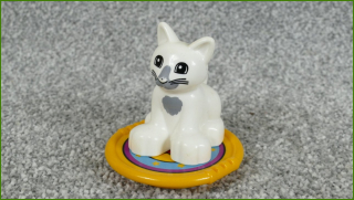 Lego Duplo podstavec s kočičkou
