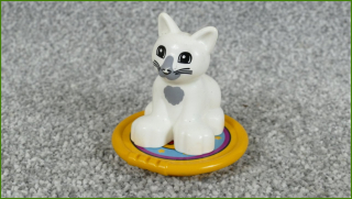 Lego Duplo podstavec s kočičkou