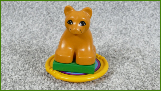 Lego Duplo podstavec se lvíčetem
