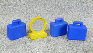 Lego Duplo kufříky a zrcadlo