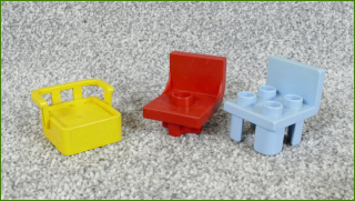 Lego Duplo židličky