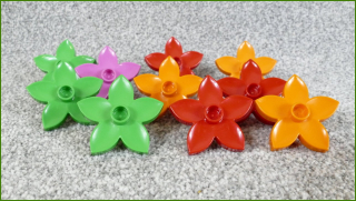 Lego Duplo květiny