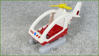 Lego Duplo vrtulník s malou vrtulkou