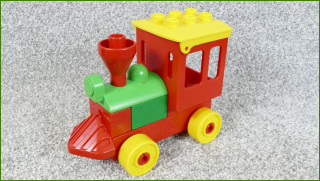 Lego Duplo mašinka s podvozkem