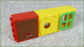 Lego Duplo kostky s okny