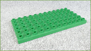 Lego Duplo podložka 6x12 - horší