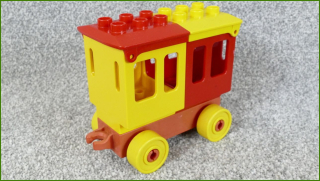 Lego Duplo vagonek s korbami pro cestující