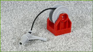 Lego® Duplo® Naviják s Tryskou - Červený Podstavec