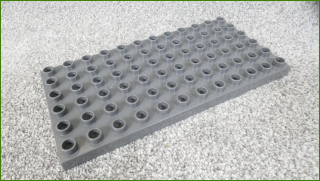 Lego® Duplo® Podložka/Deska 6x12 Tmavě Šedá