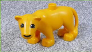 Lego® Duplo® Lvice Velká Oranžová - Nová