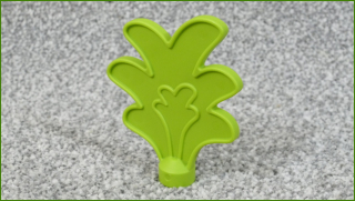 Lego® Duplo® Rostlina s Pěti Lístky Limetka - Nová