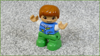 Lego® Duplo® Figurka Chlapeček se Sluchátky - Nové