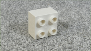 Lego® Duplo® Kostka 2x2 Bílá - Nová