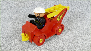 Lego Duplo hasičské autíčko se žebříkem