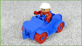 Lego Duplo autíčko s figurkou