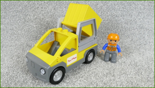 Lego Duplo auto s vyklápěcí korbou